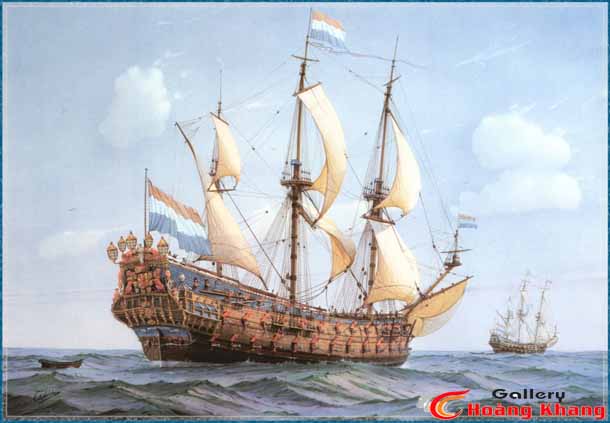 Tranh Thuyền Bườm